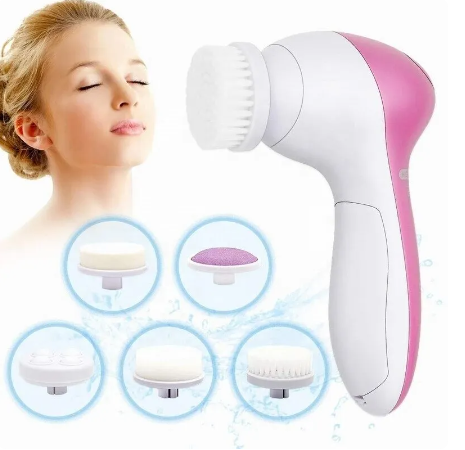 Limpiador facial eléctrico 5 en 1